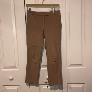 Ann Taylor 00P Devin Fit trousers in khaki